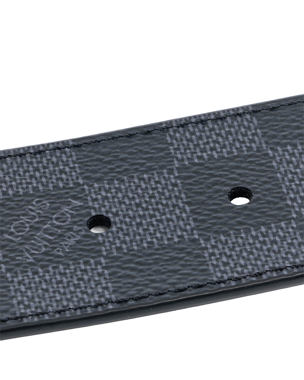 LV BELT 95 GRAPHITE DAMIER CANVAS BHW M0213 1307