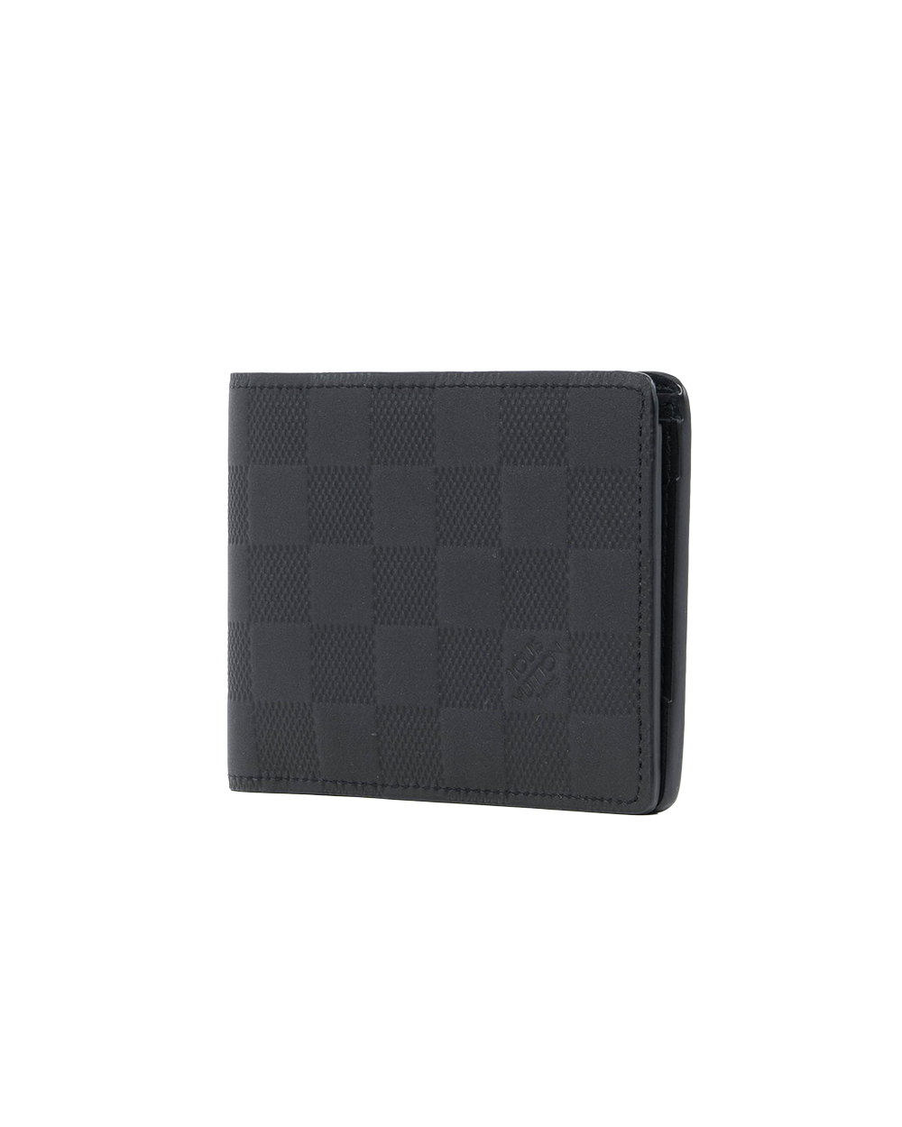 LV MULTIPLE SHORT BLACK DAMIER INFINI MICROCHIP 1168