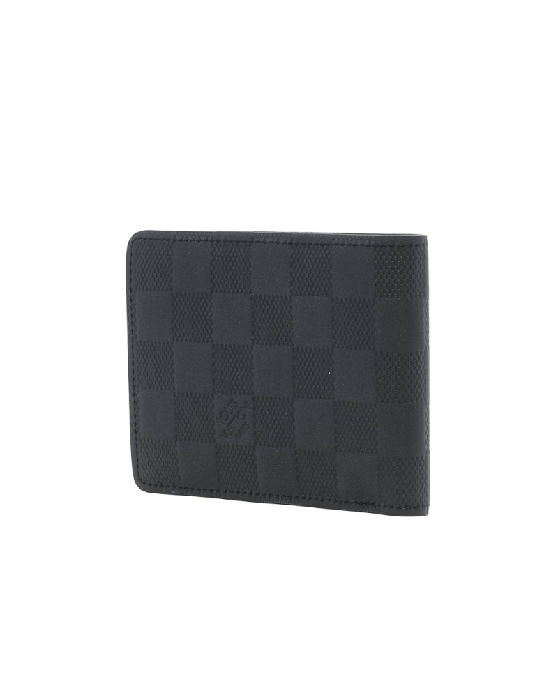 LV MULTIPLE SHORT BLACK DAMIER INFINI MICROCHIP 1169
