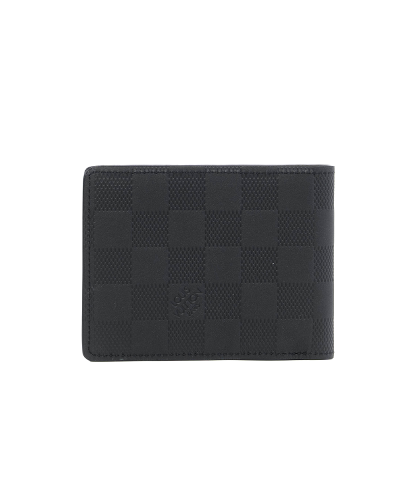 LV MULTIPLE SHORT BLACK DAMIER INFINI MICROCHIP 1170