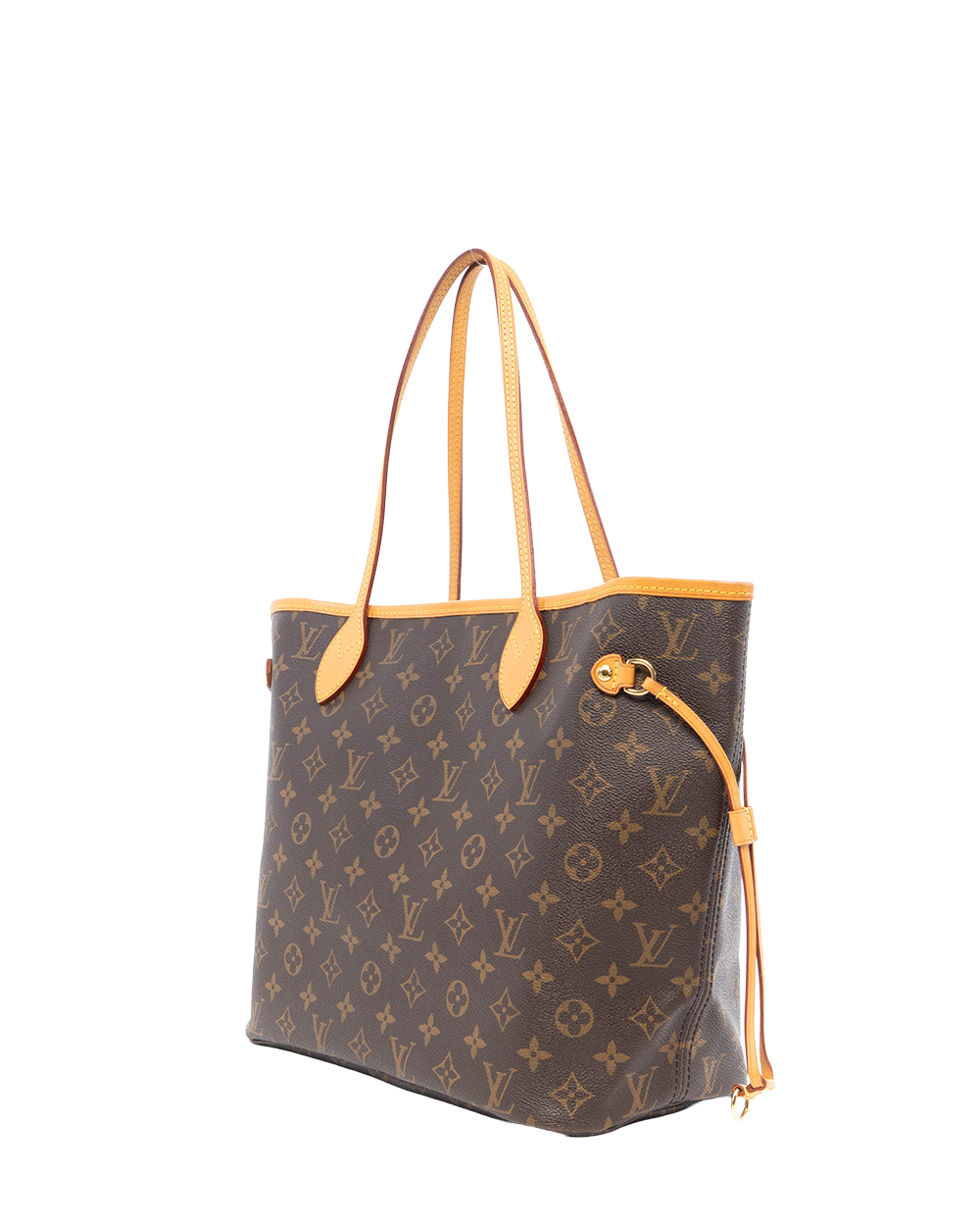 LV NEVERFULL MM BROWN MONOGRAM CANVAS GHW GI 3171 3242