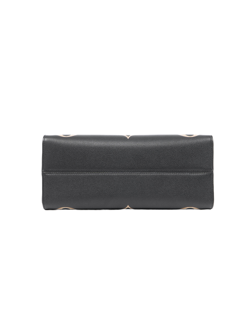 LV ON THE GO MM BLACK GIANT MONOGRAM CALF GHW 3260
