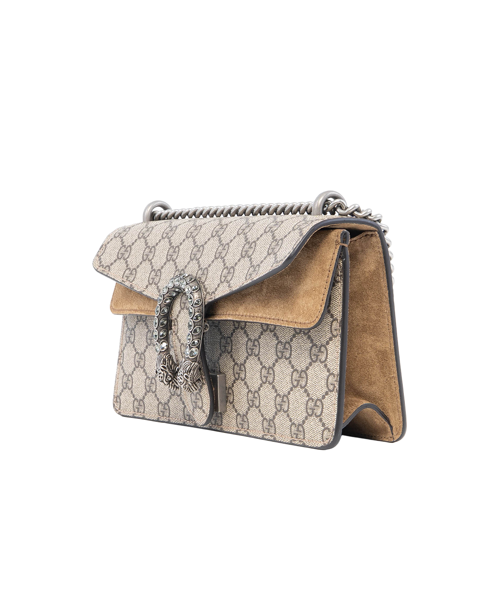 NEW GUCCI DIONYSUS MEDIUM BROWN GG MONOGRAM SHW 499623 467891 0133
