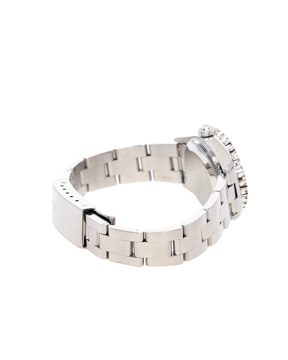 ROLEX OYSTER PERPETUAL WHITE DIAMOND STAINLESS STEEL SHW 590 B 78340 07780