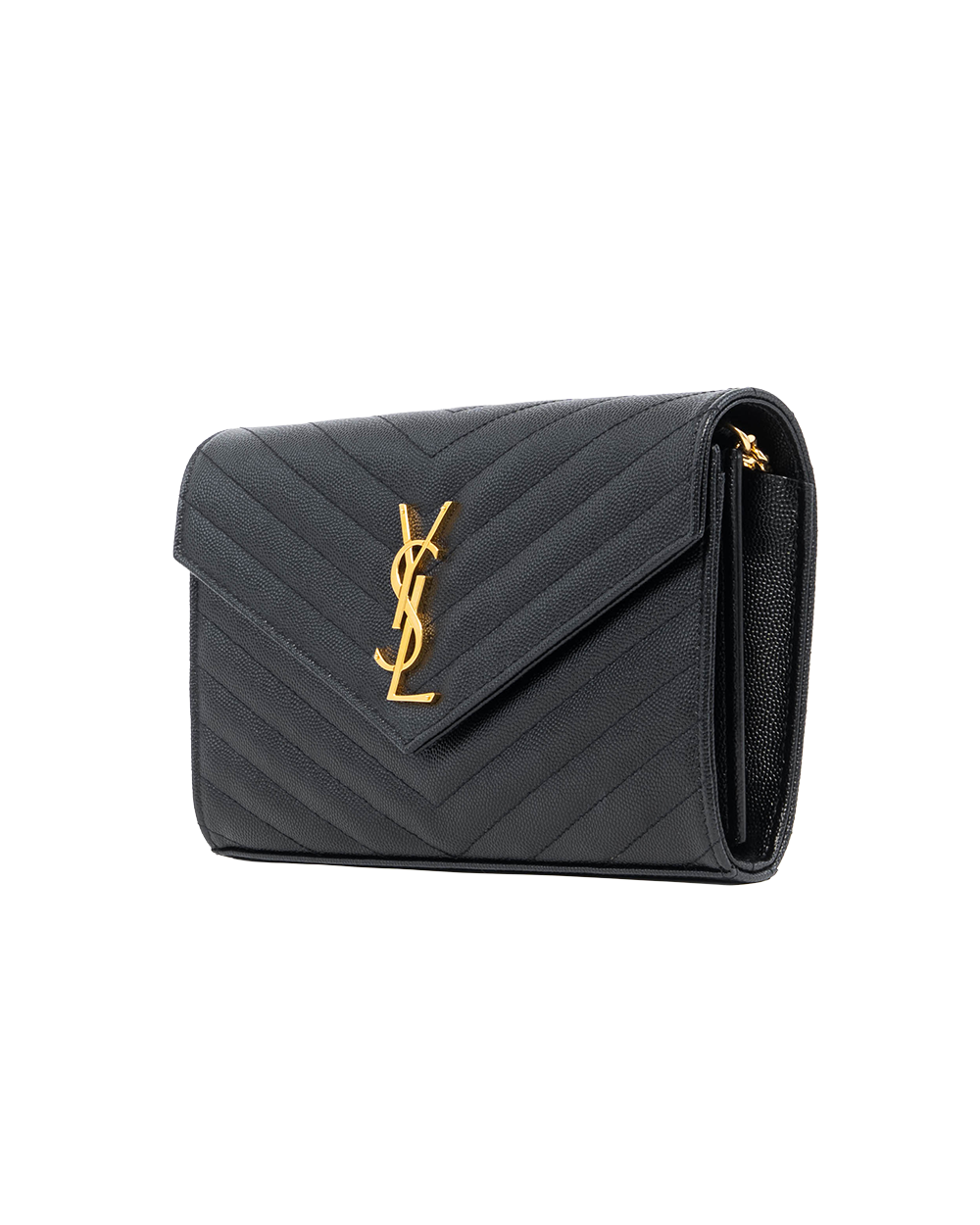YSL WOC 9.5 BLACK CHEVRON GHW 1118