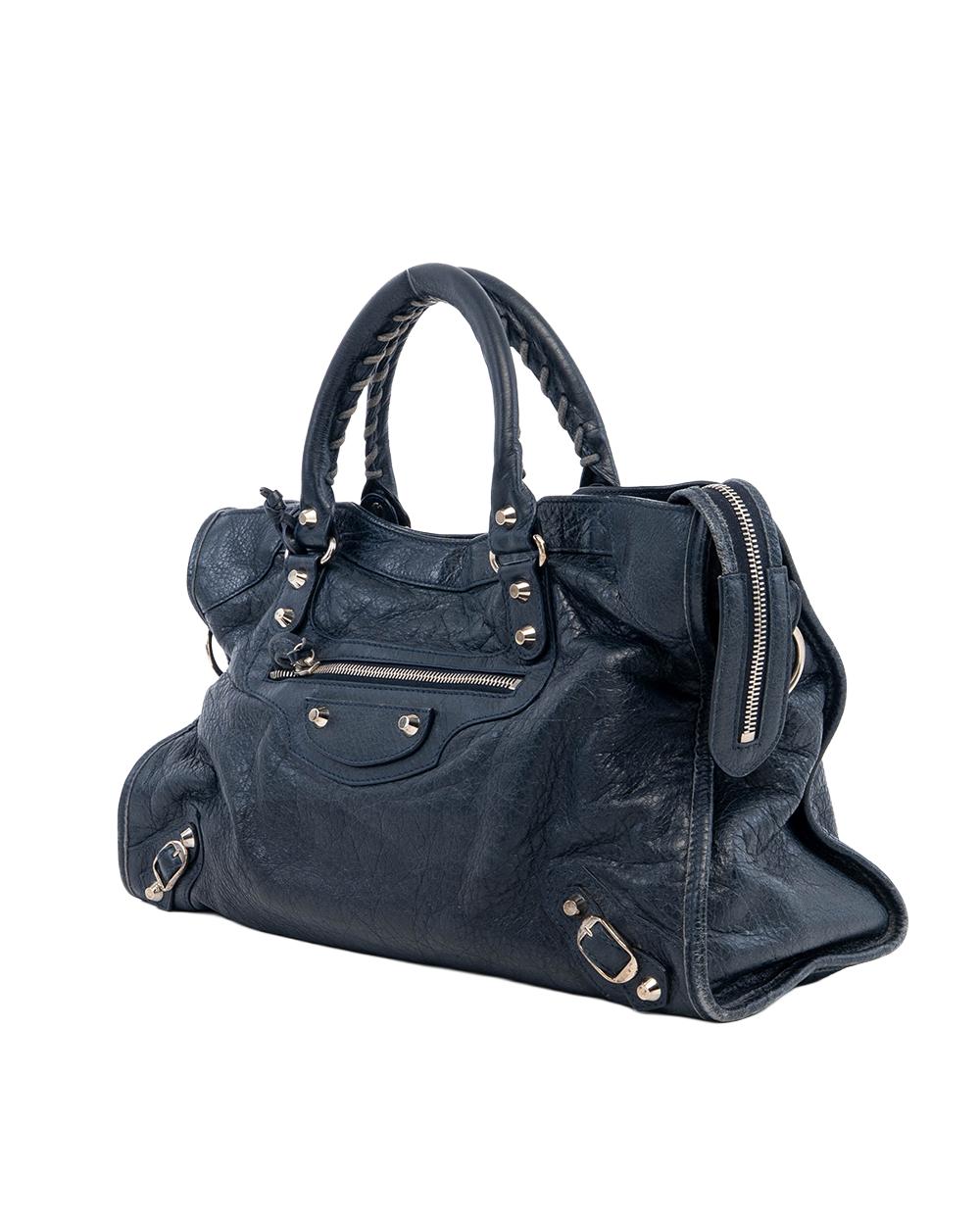 BALENCIAGA CITY CLASSIC BLUE NAVY CALF SHW 115748 4012 C 528147 04504