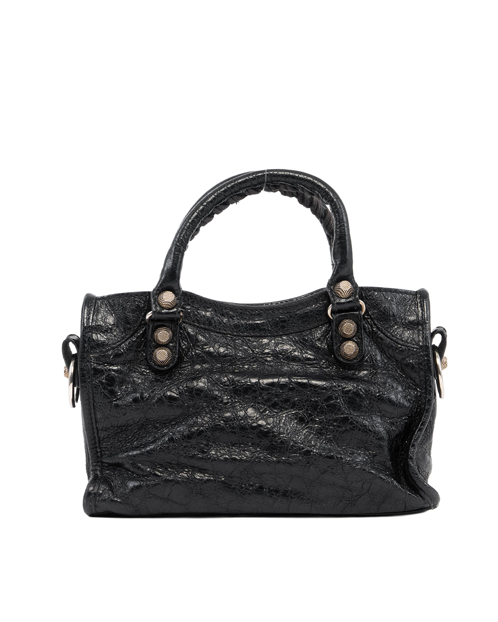 BALENCIAGA CITY EDGE MINI BLACK LAMB RSHW 309544 1000 W 568008 00721