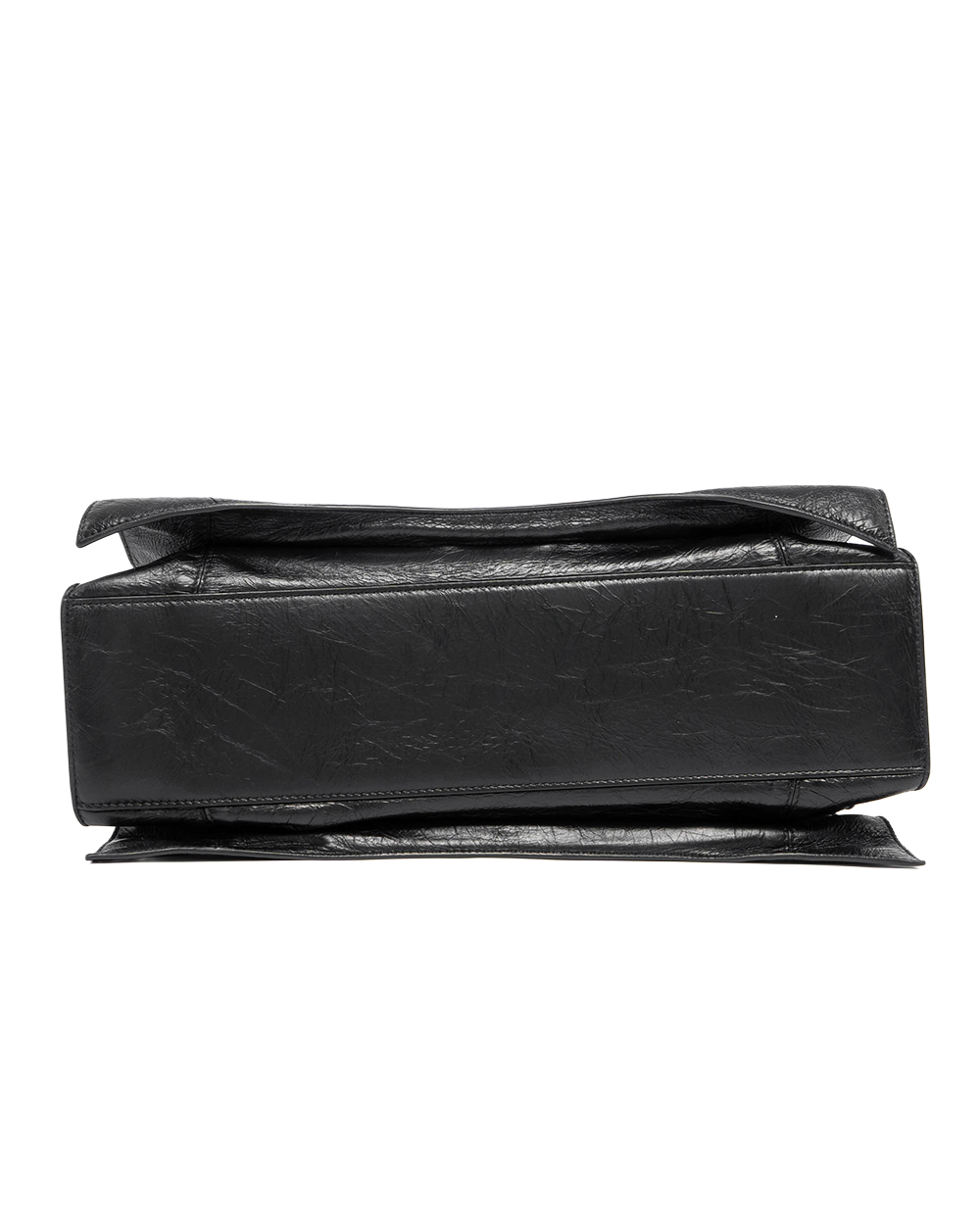 BALENCIAGA CRUSH LARGE BLACK CALF GHW 716332 1000 Q 535269 04602