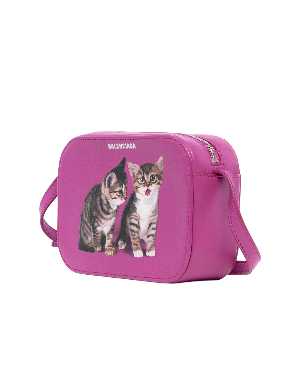 BALENCIAGA EVERYDAY CAMERA PINK CANVAS RSHW0 5047