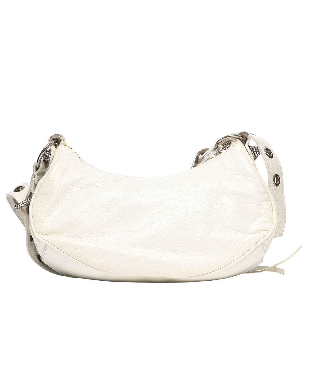 BALENCIAGA LE CAGOLE WHITE CALF RSHW 671309 9104 Q 562481 6127