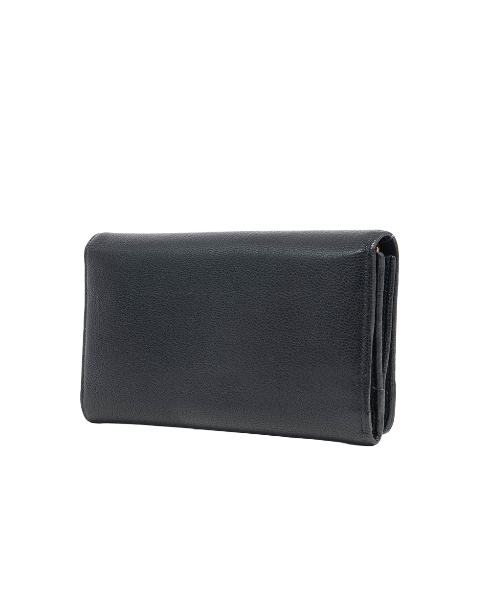 BALENCIAGA SARAH WALLET LONG BLACK CALF GHW 1293