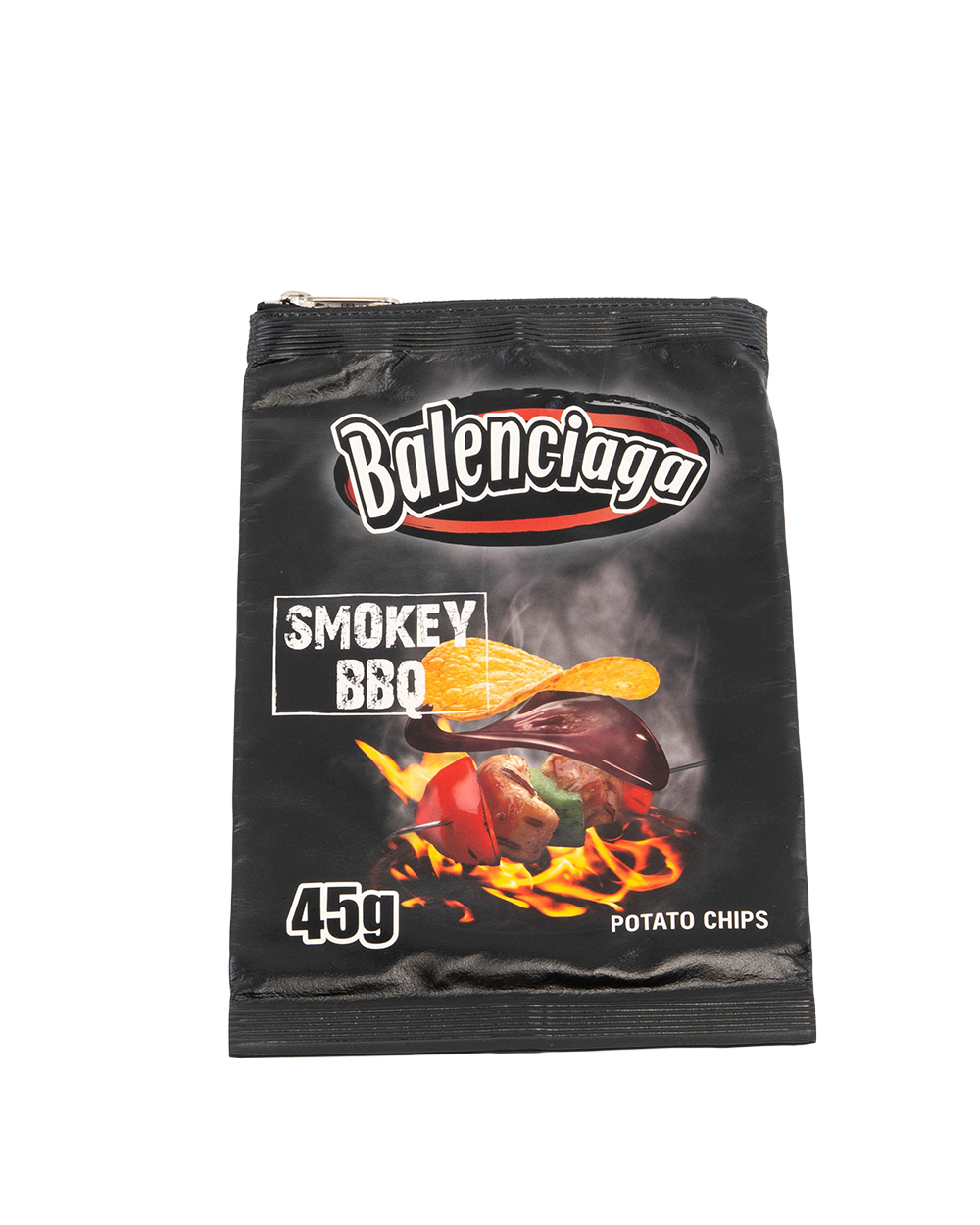 BALENCIAGA SMOKEY BBQ TOTE MINI BLACK CALF SHW 09651