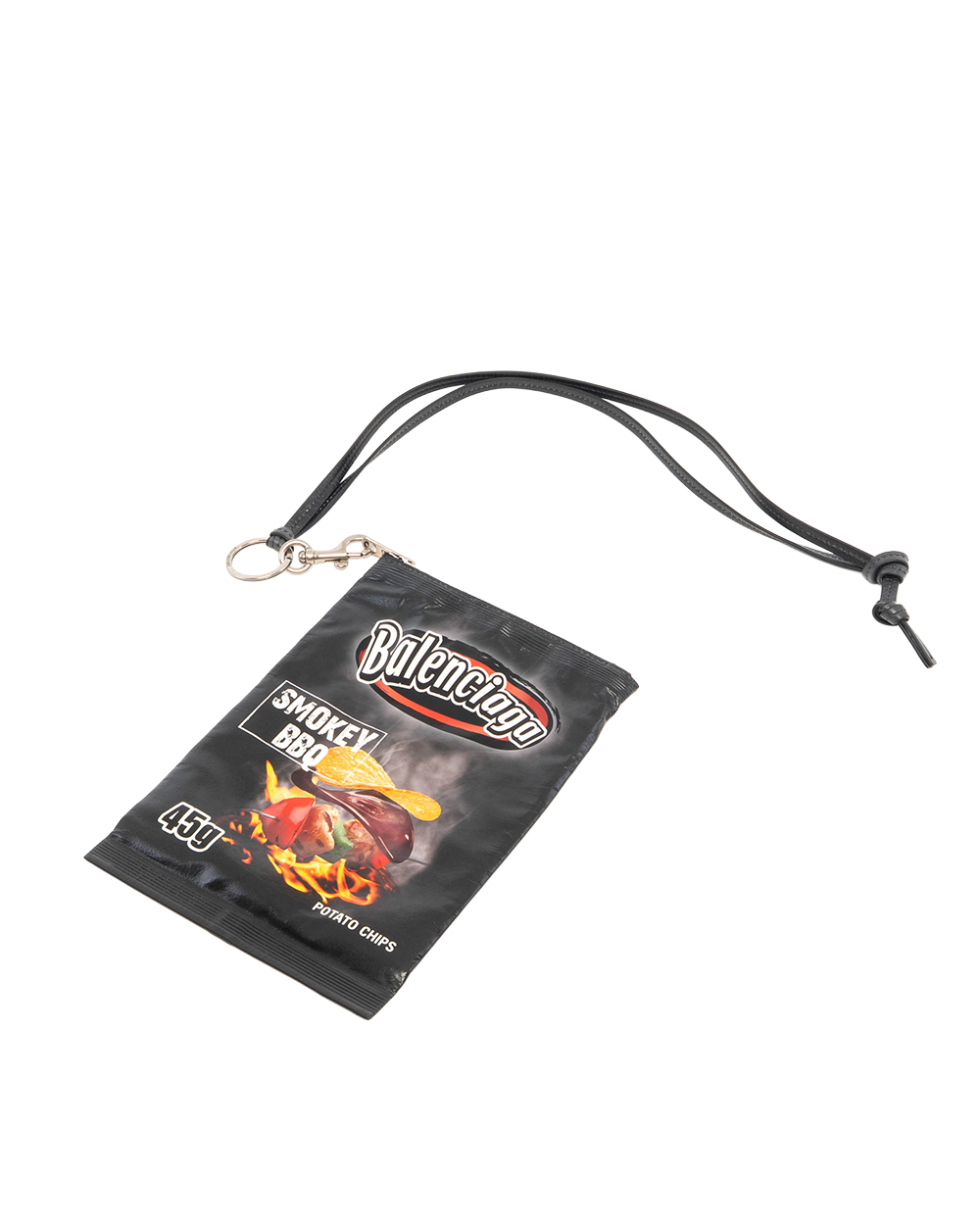 BALENCIAGA SMOKEY BBQ TOTE MINI BLACK CALF SHW 09653