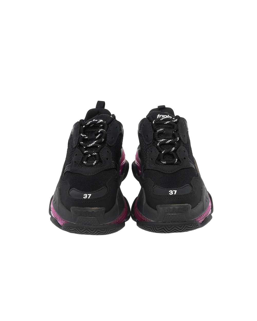 BALENCIAGA SNEAKER TRIPLE 37 BLACK PURPLE 4146