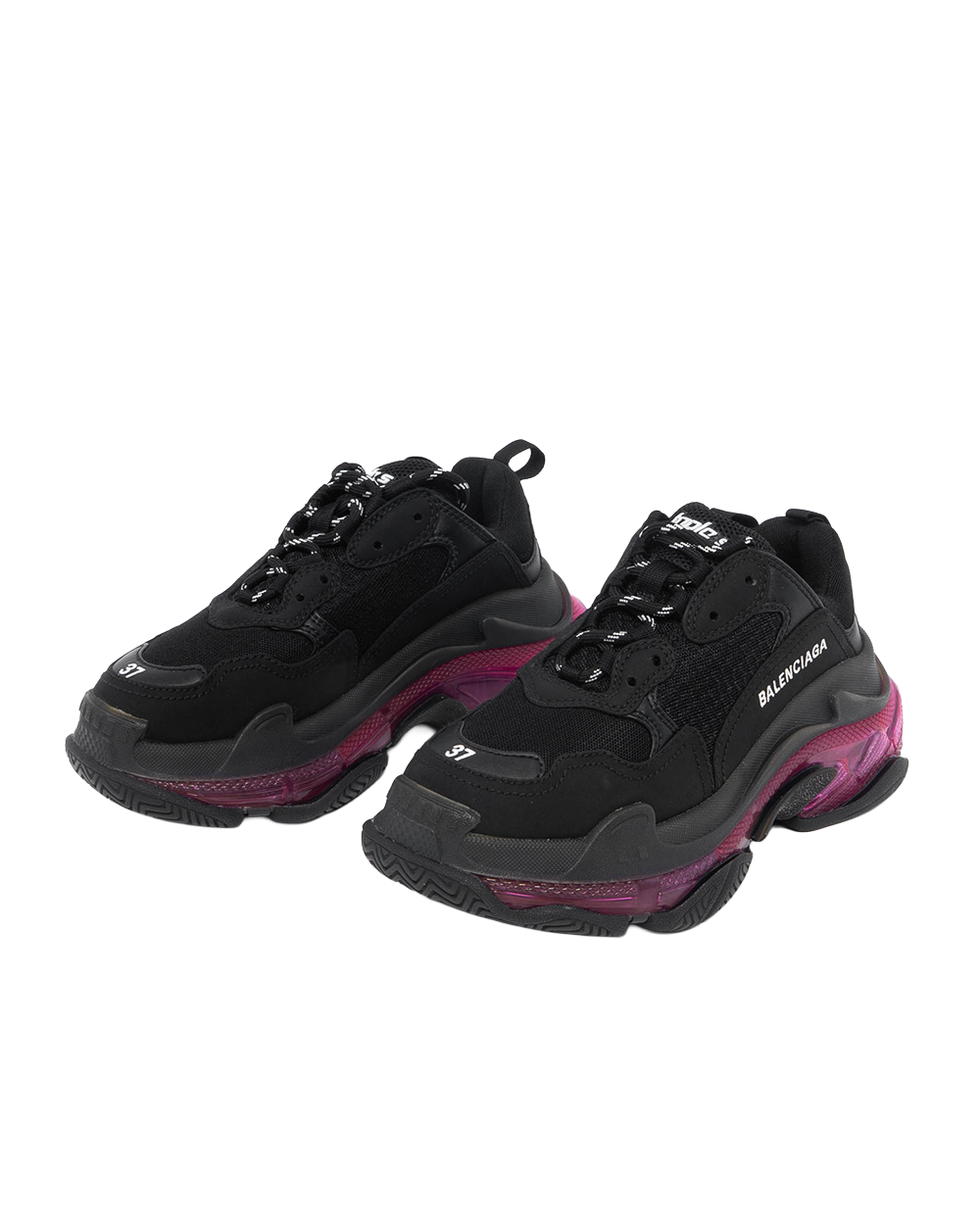 BALENCIAGA SNEAKER TRIPLE 37 BLACK PURPLE 4147