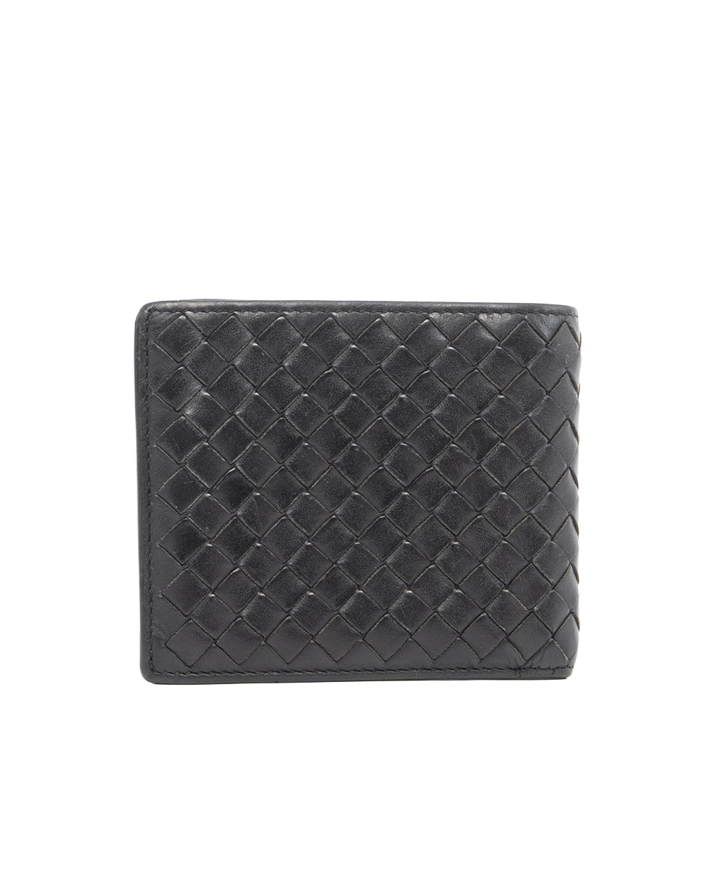 BOTTEGA 8 CARD SHORT BLACK CALF S01952059L 09706