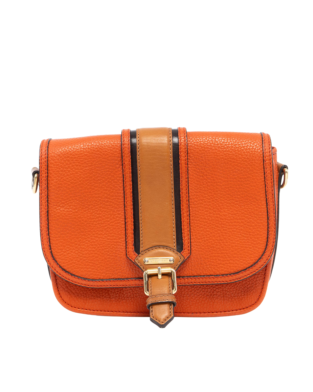 BURBERRY BURNT ORANGE LEATHER GHW 10437 09355