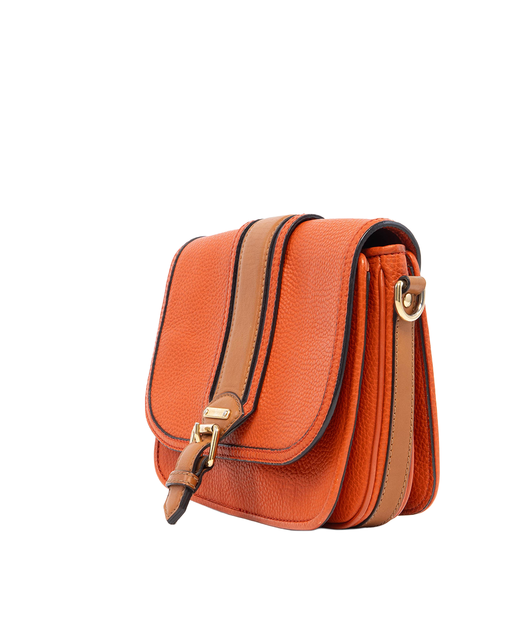 BURBERRY BURNT ORANGE LEATHER GHW 10437 09356