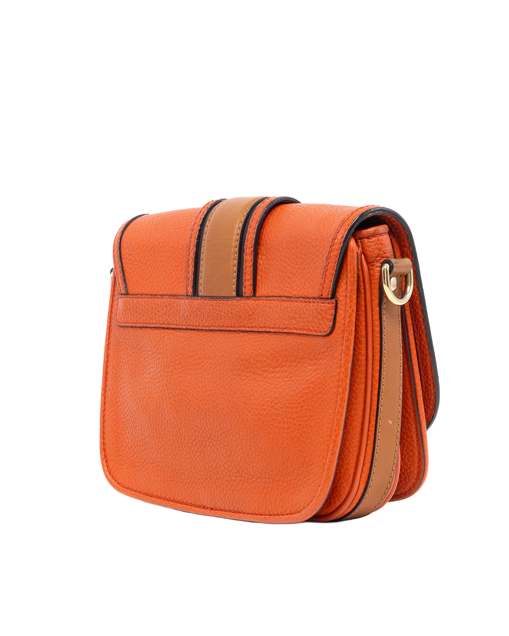 BURBERRY BURNT ORANGE LEATHER GHW 10437 09357