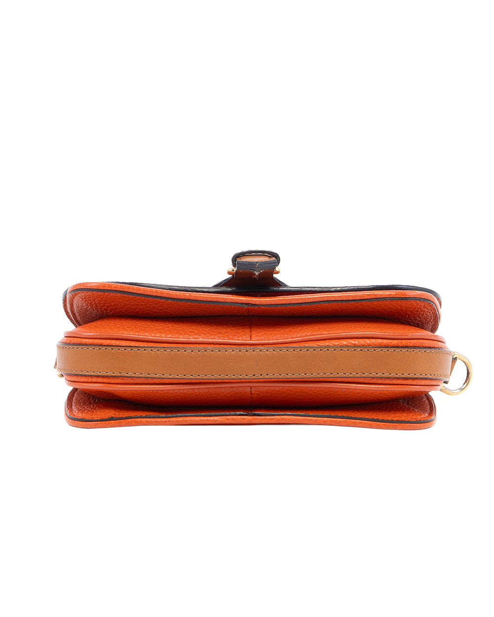 BURBERRY BURNT ORANGE LEATHER GHW 10437 09359