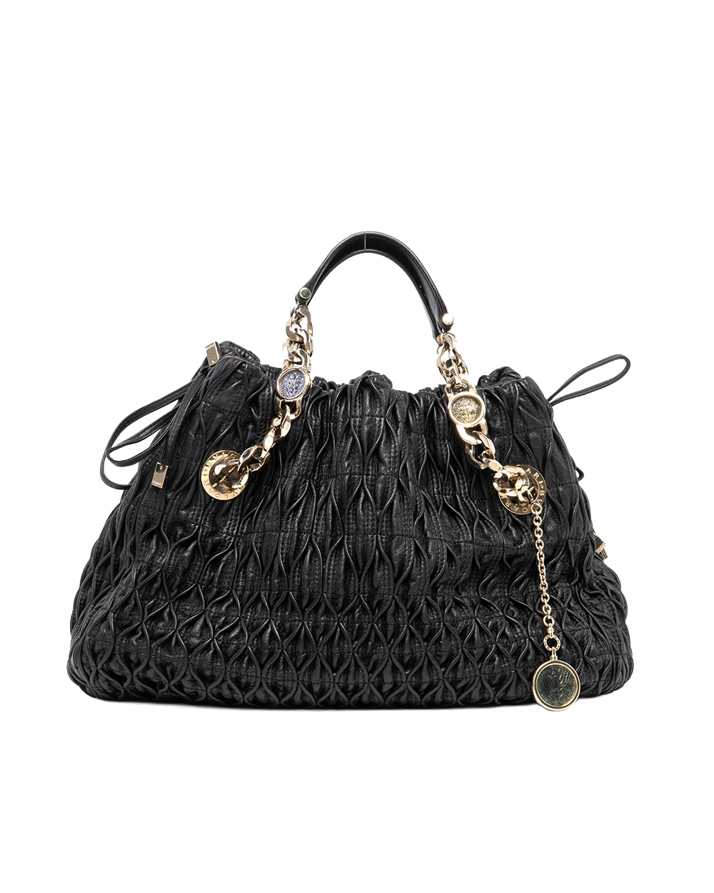 BVLGARI BLACK CALF SHW 03113