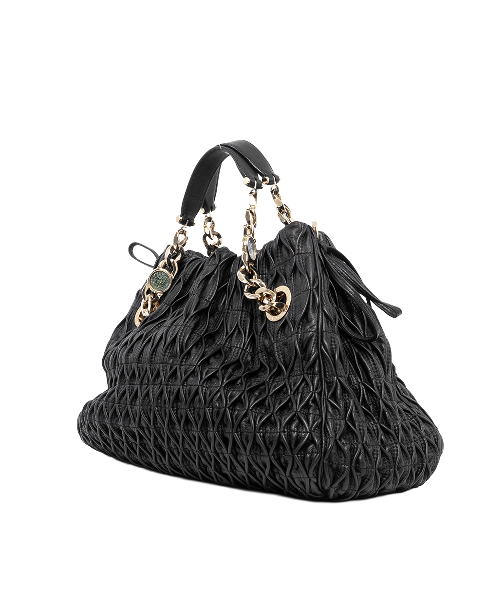 BVLGARI BLACK CALF SHW 03115