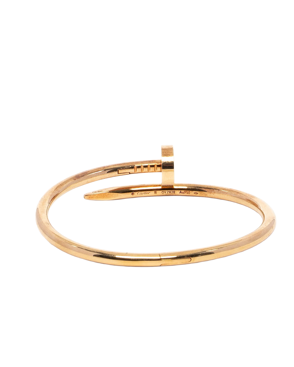 CARTIER JUSTE AN CLOU 16 GHW OYZ828 00575