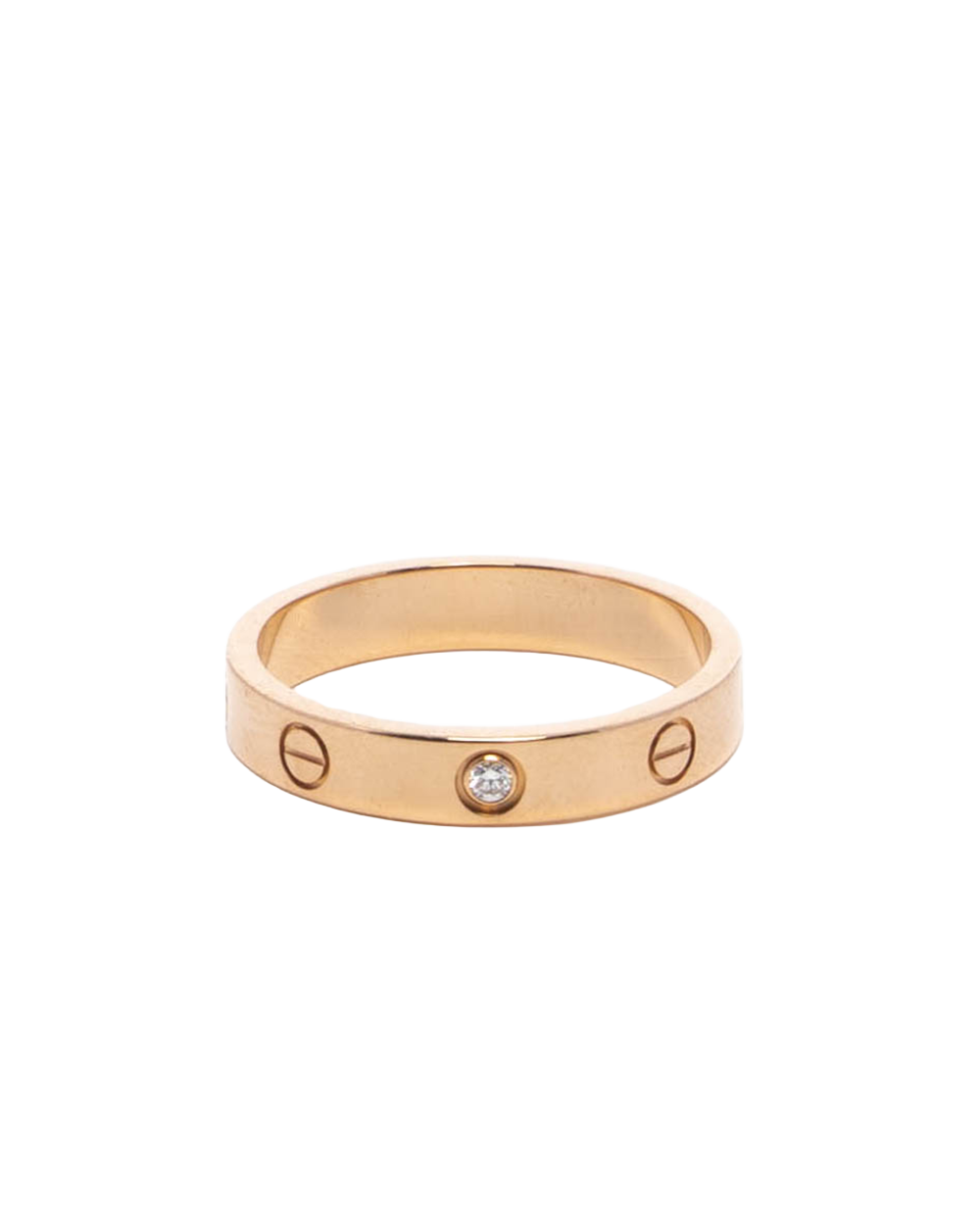 CARTIER LOVE 59 1 DIAMOND RGHW ORN969 08452