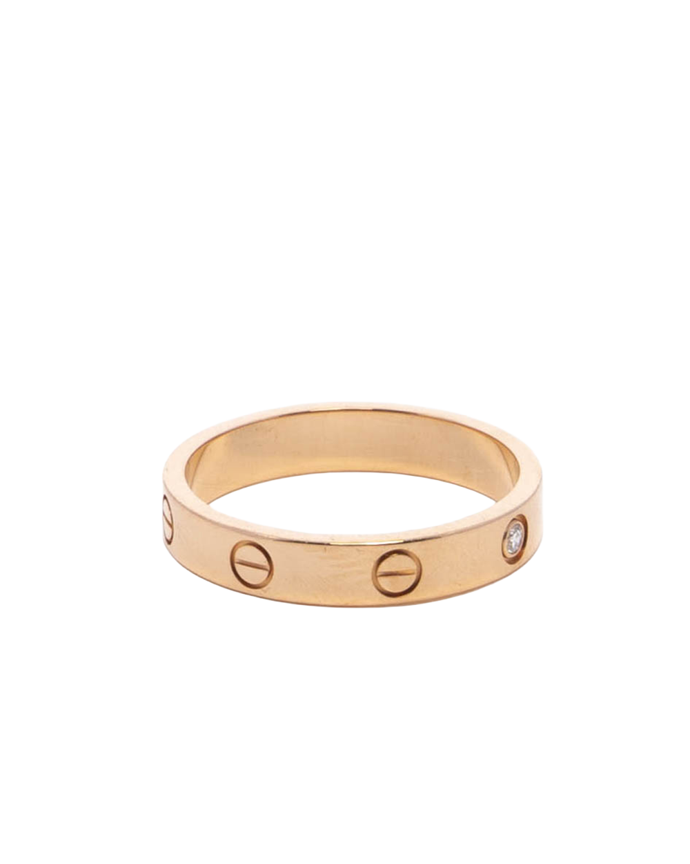 CARTIER LOVE 59 1 DIAMOND RGHW ORN969 08453