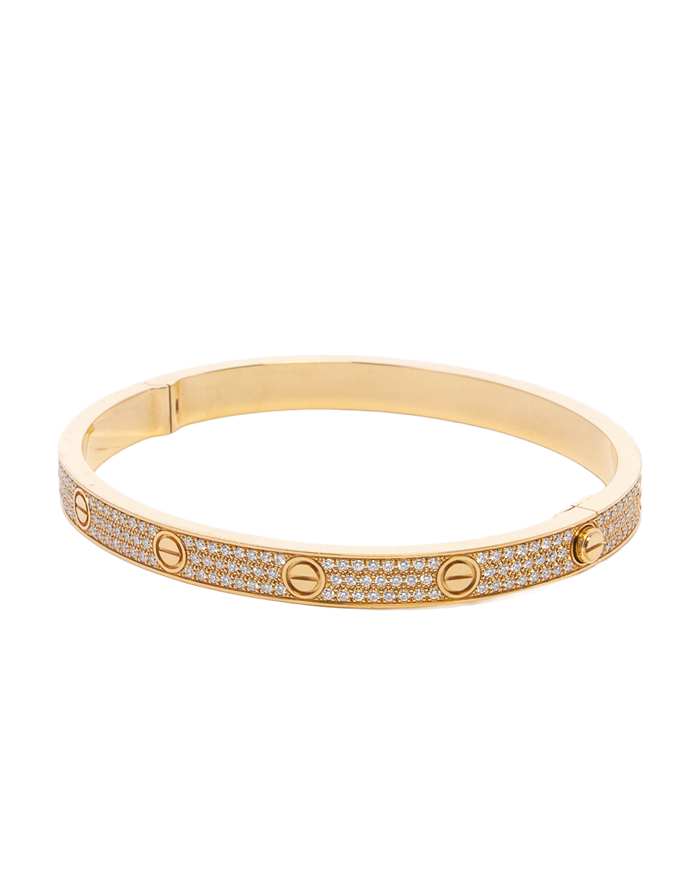 CARTIER LOVE CLASSIC 21 DIAMOND GHW FLW906 8210