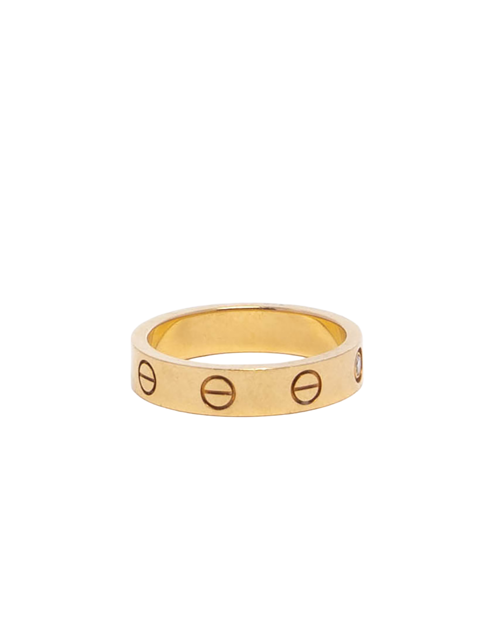 CARTIER LOVE RING 50 1 DIAMOND RGHW IJG25 8270