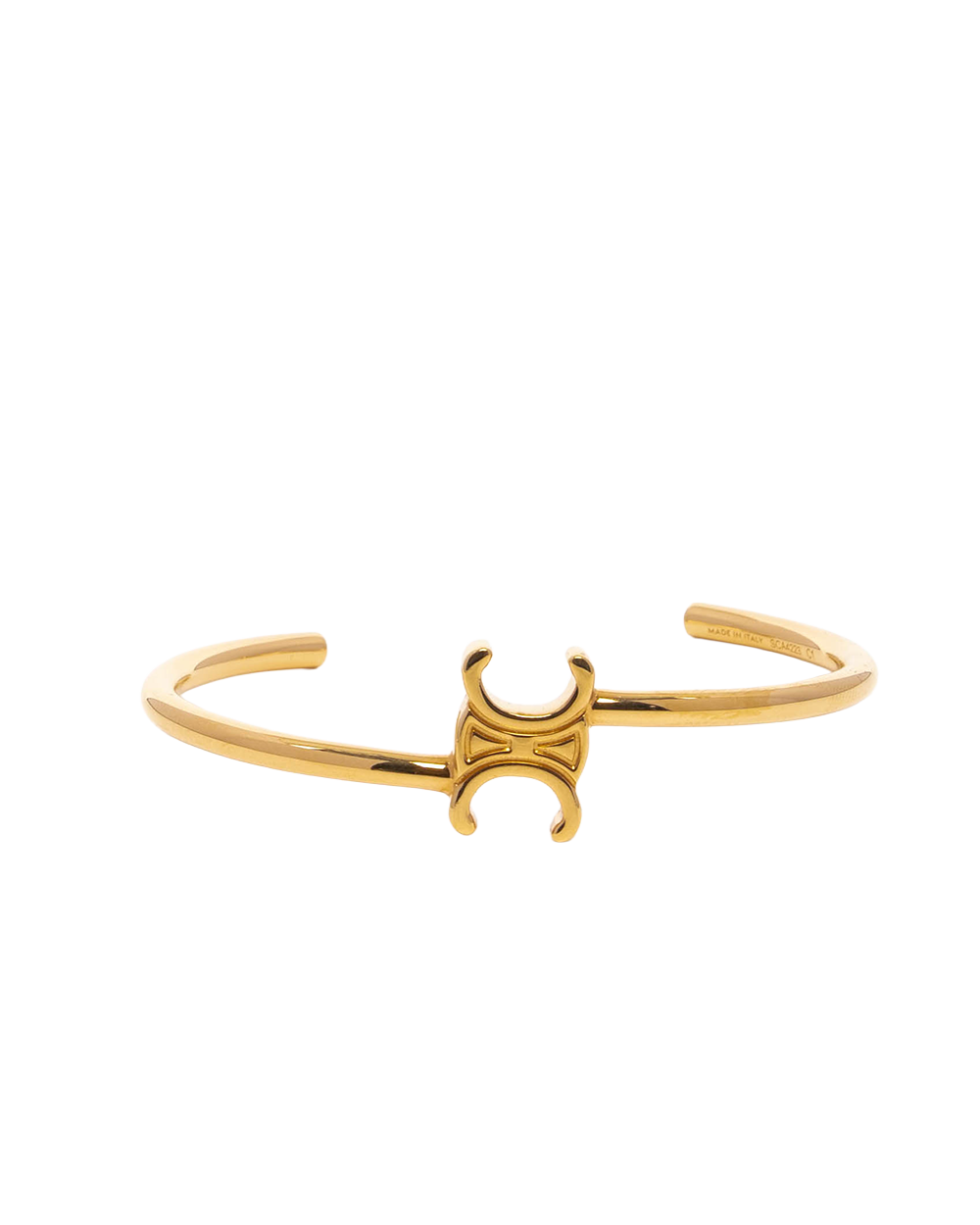 CELINE ASYMMETRIC CUFF BRACELET GHW SCA 4223 09665