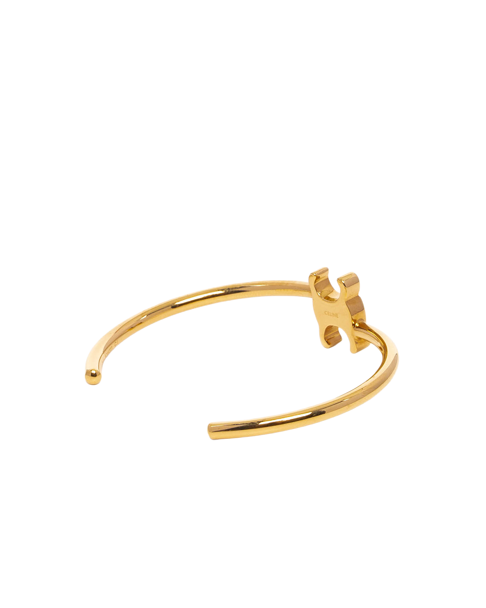 CELINE ASYMMETRIC CUFF BRACELET GHW SCA 4223 09667