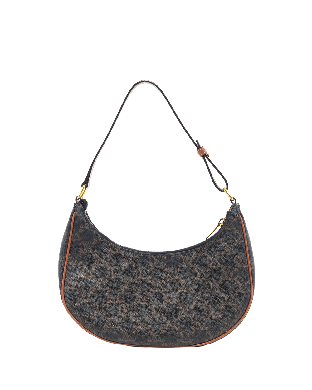 CELINE AVA MEDIUM BROWN TAN CANVAS GHW F GA 1212 F AT 0292 82429