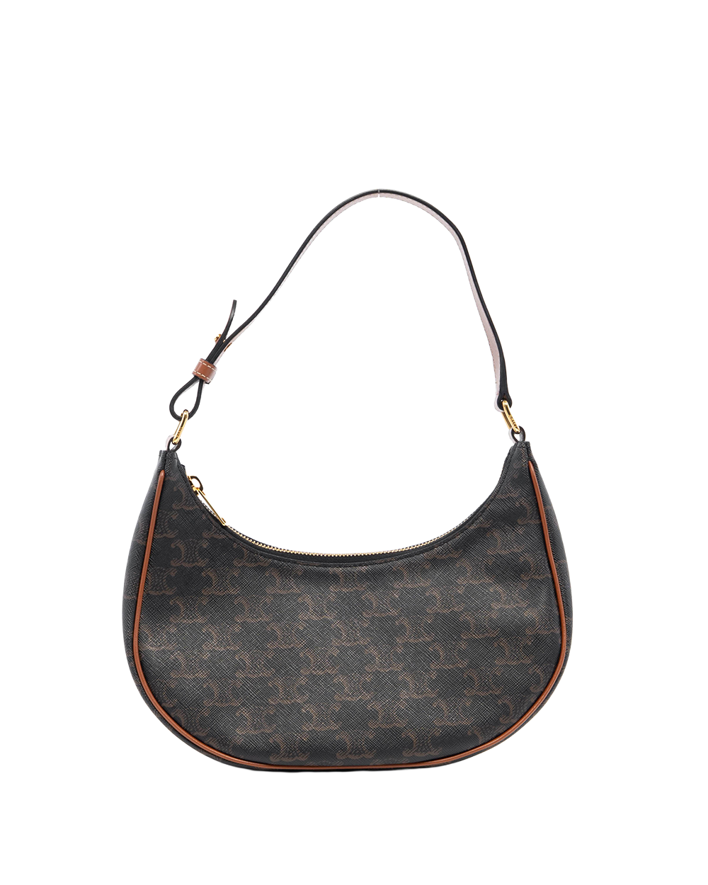 CELINE AVA MEDIUM BROWN TAN CANVAS GHW F GA 2251 F AT 2221 5222