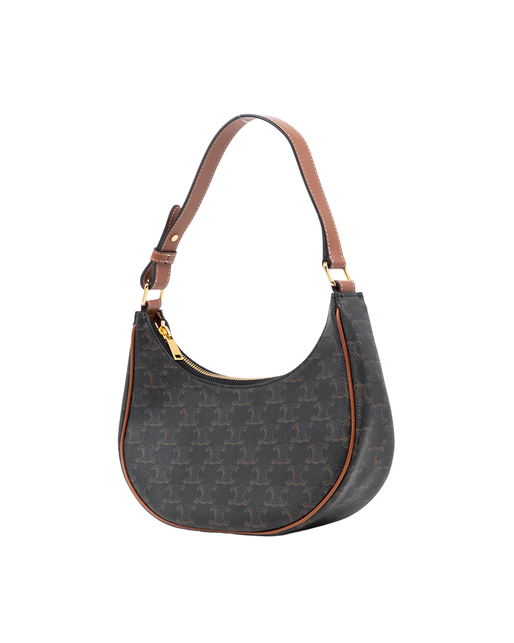 CELINE AVA MEDIUM BROWN TAN CANVAS GHW F GA 2251 F AT 2221 5223