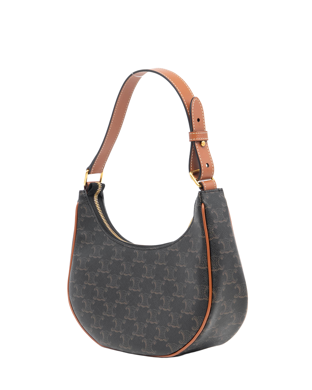 CELINE AVA MEDIUM BROWN TAN CANVAS GHW W GA 3282 3072