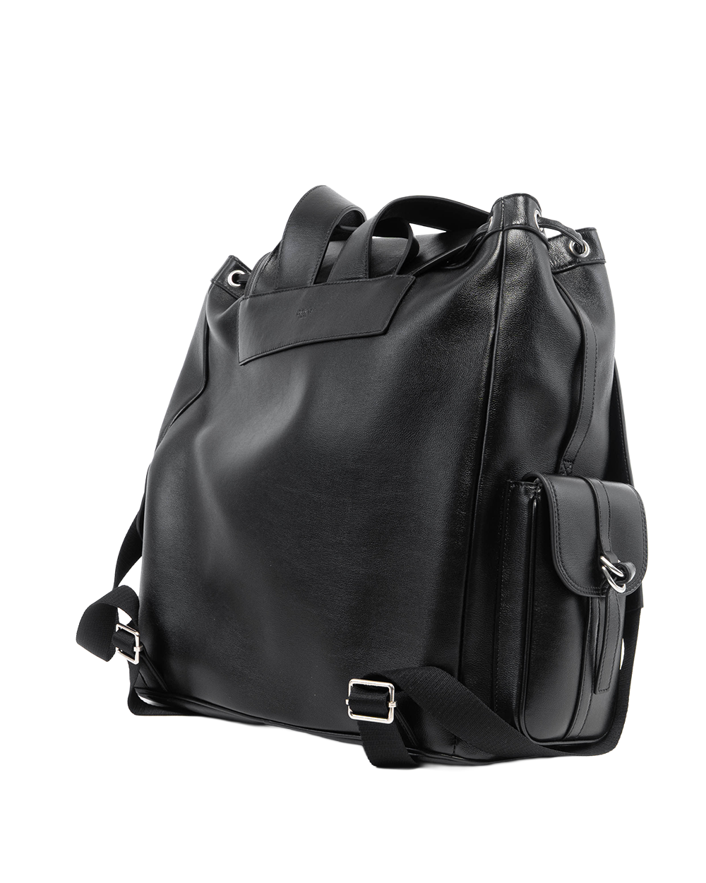 CELINE BACKPACK LARGE BLACK CALF SHW S ME 5202 57202