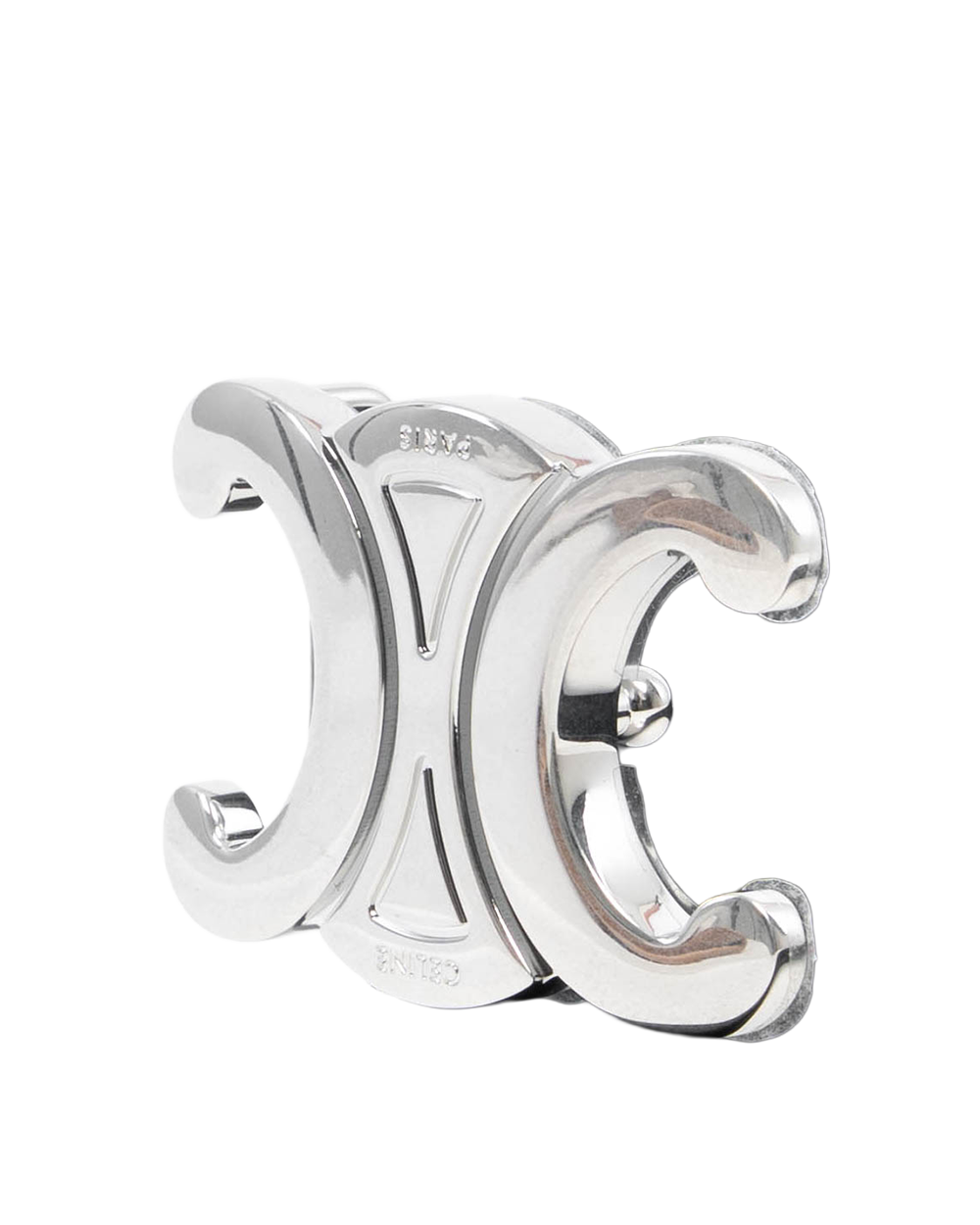 CELINE BELT 2.5 CM 80 BLACK CALF SHW U NE 1234 7340