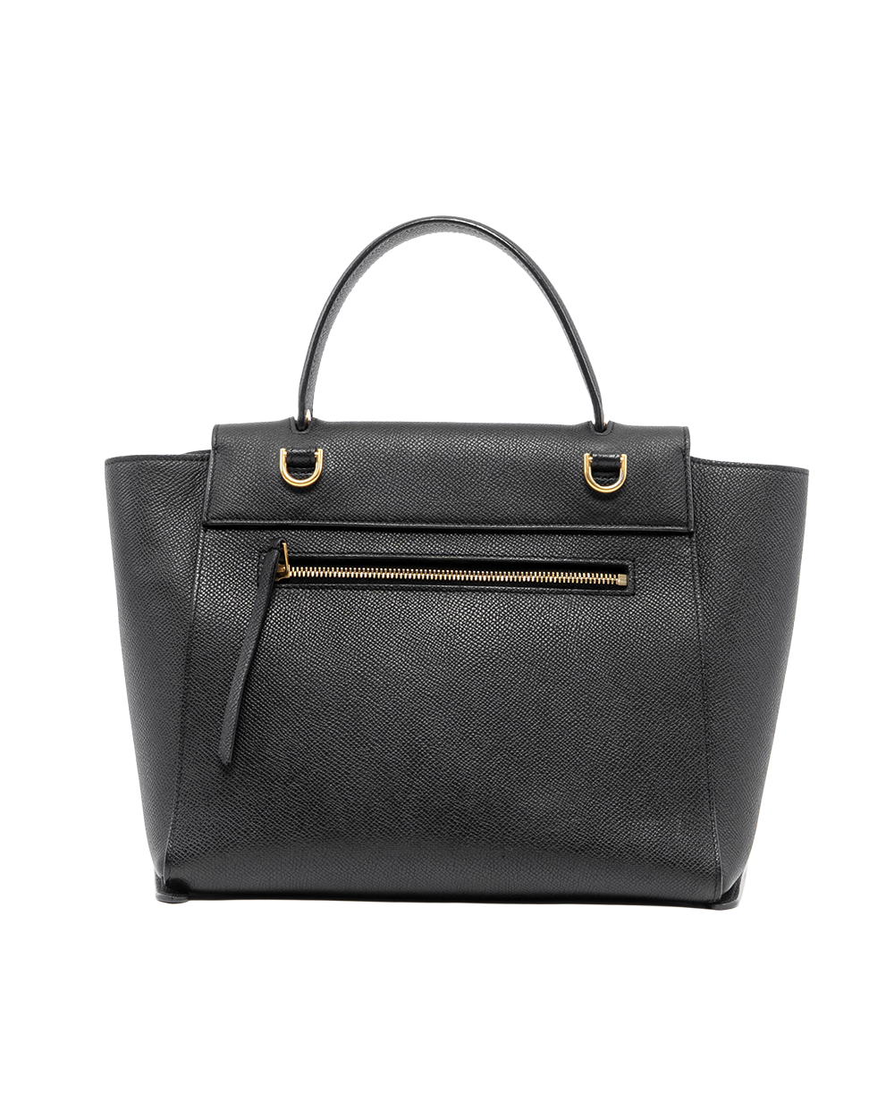 CELINE BELT BAG MICRO BLACK CALF GHW S GA 3196 04876