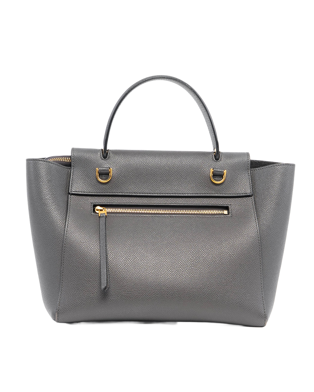 CELINE BELT BAG MICRO GREY CALF GHW F GA 1198 2211