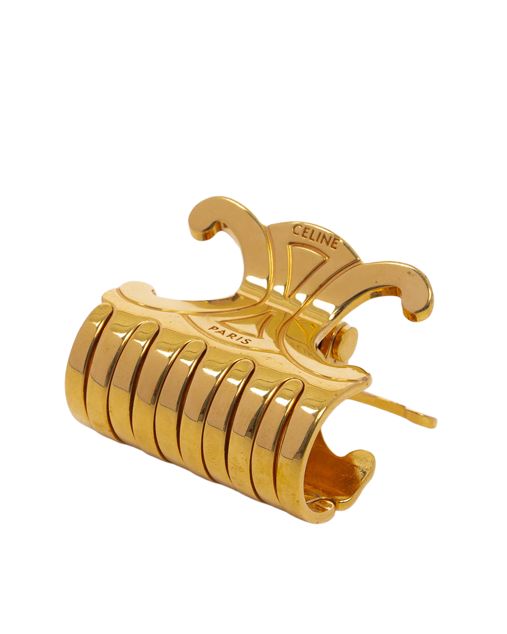 CELINE HAIR CLAW TRIOMPHE GHW UMB1235 3196