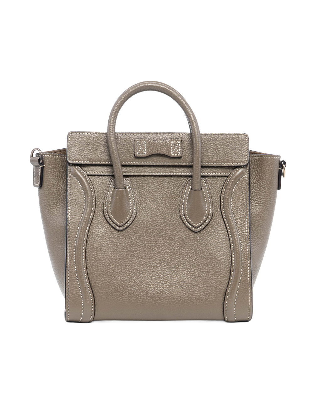 CELINE LUGGAGE NANO BROWN SOURIS CALF RSHW U AT 0136 U CU 0156 3004