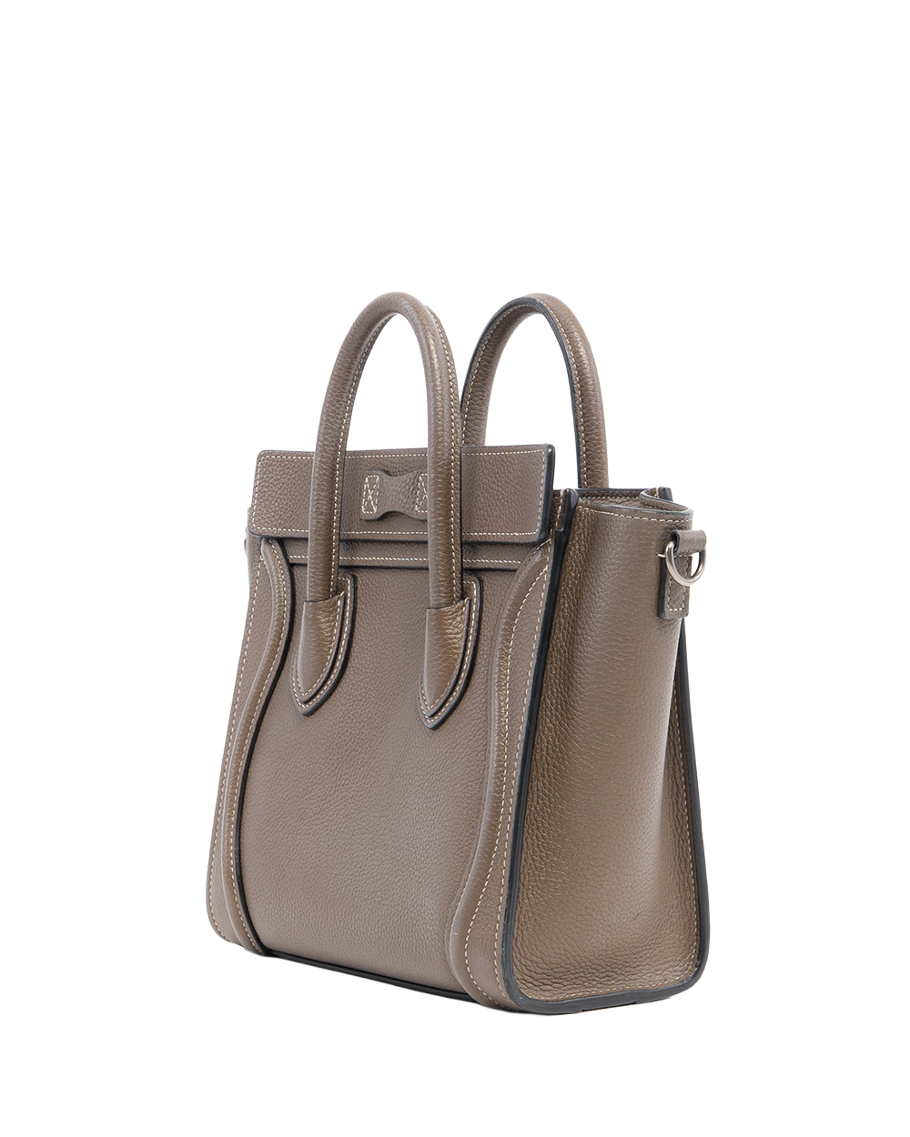CELINE LUGGAGE NANO GREY SOURIS CALF RSHW F AT 1292 F CU 2212 08835