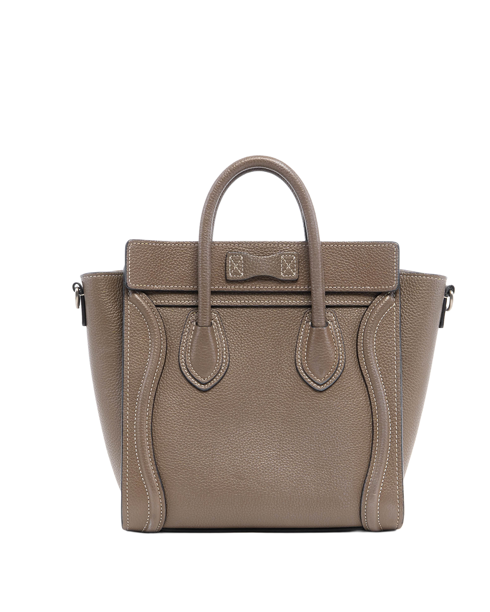 CELINE LUGGAGE NANO GREY SOURIS CALF RSHW F AT 1292 F CU 2212 08836