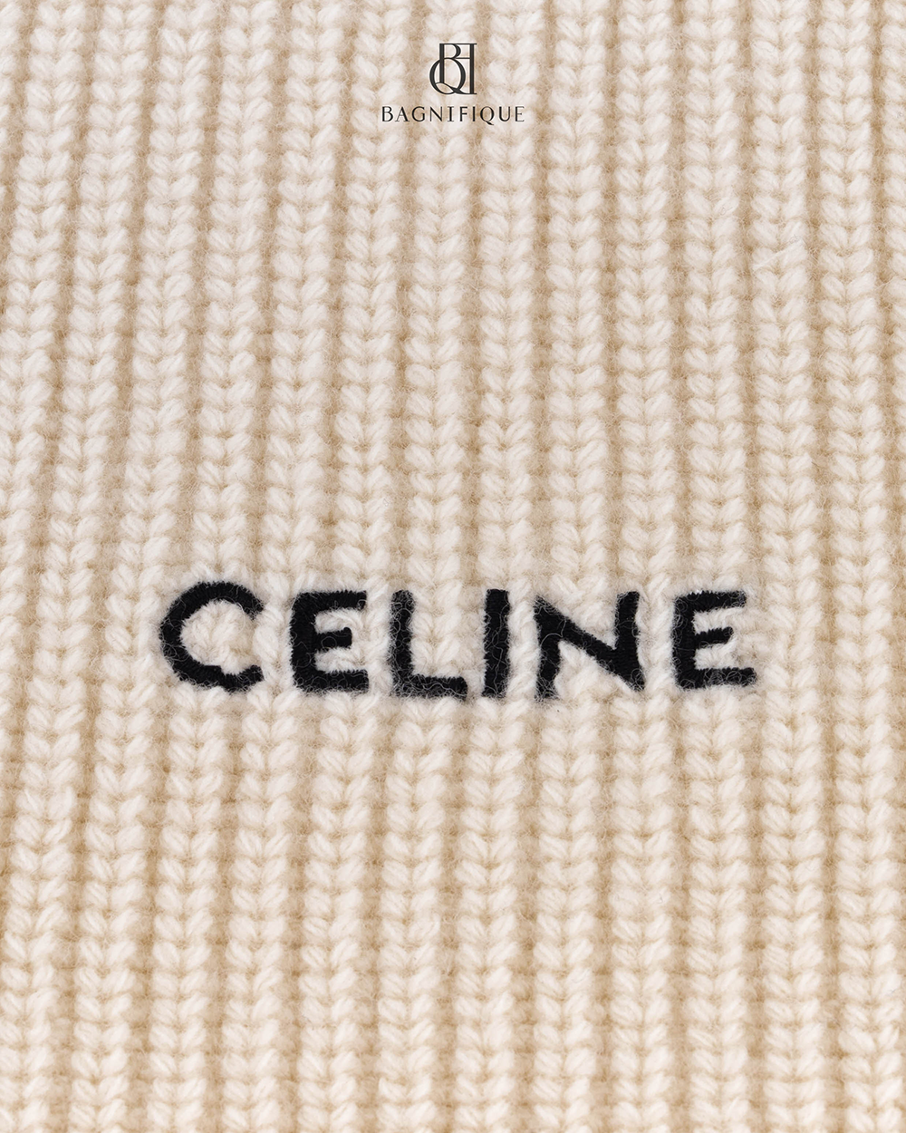 CELINE SCARF WHITE 2952