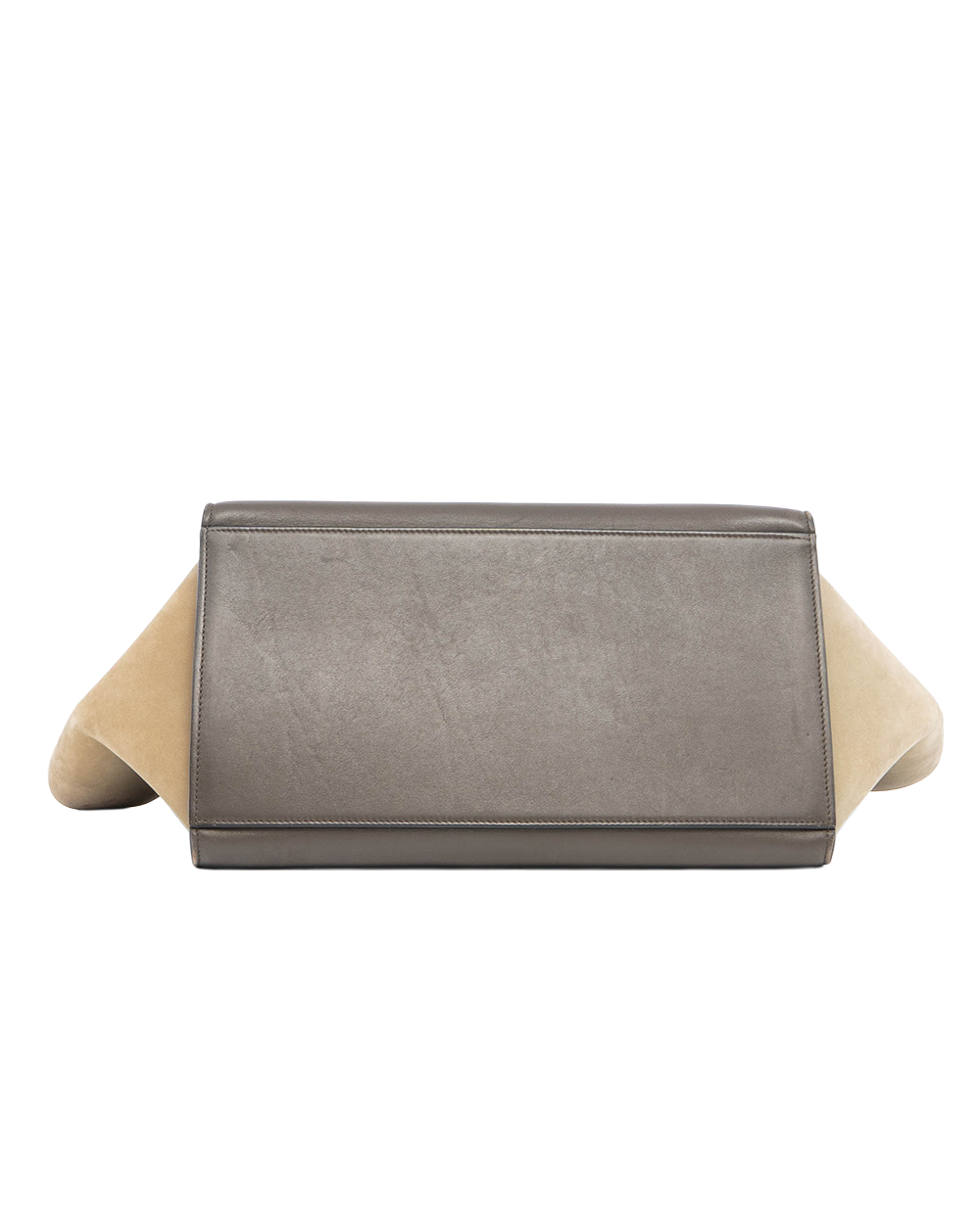 CELINE TRAPAZE GREY BEIGE MEDIUM CALF GHW S CU 0155 2096