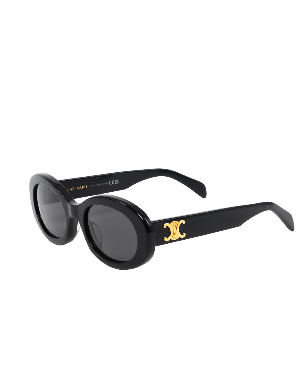 CELINE TRIOMPHE 01 SUNGLASSES BLACK GHW CL40194U 00242