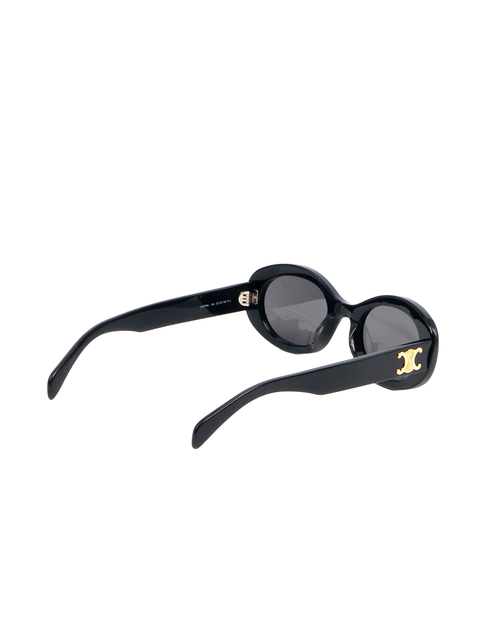 CELINE TRIOMPHE SUNGLASSES BLACK GHW CL40194U 4135