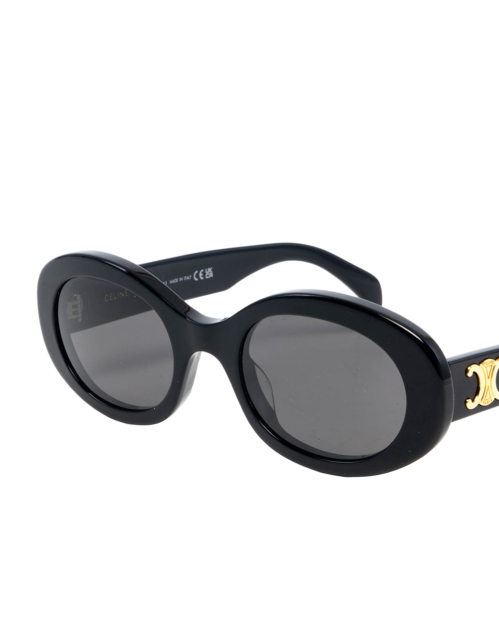 CELINE TRIOMPHE SUNGLASSES BLACK GHW CL40194U 4137